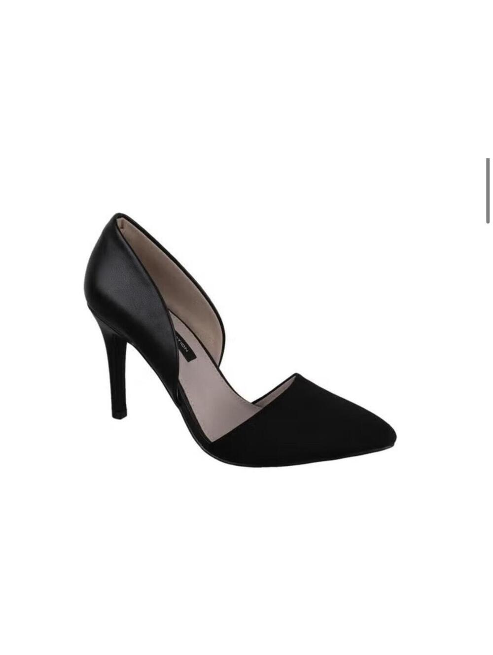 French Connection D’orsay Black Heel Women size 10 New In Box